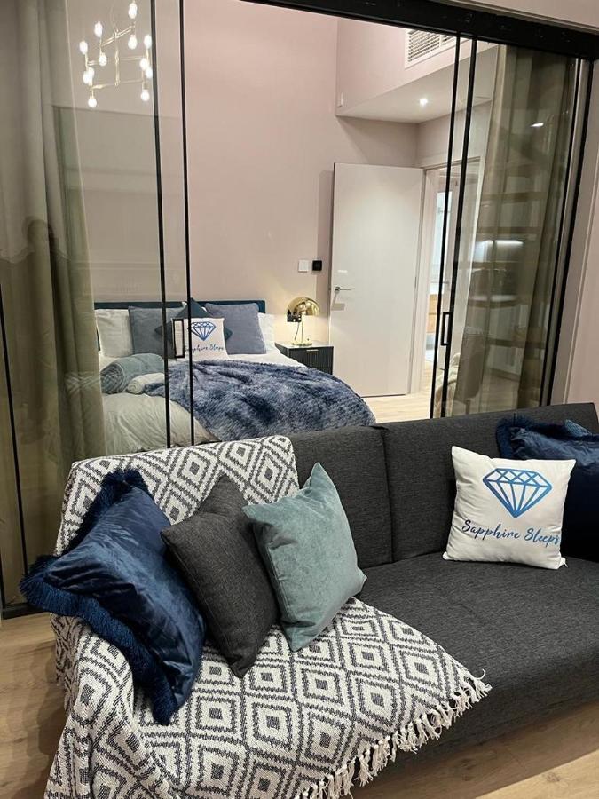 M1 City Centre 3 Bed 3 Bath Luxe Penthouse Manchester Zewnętrze zdjęcie