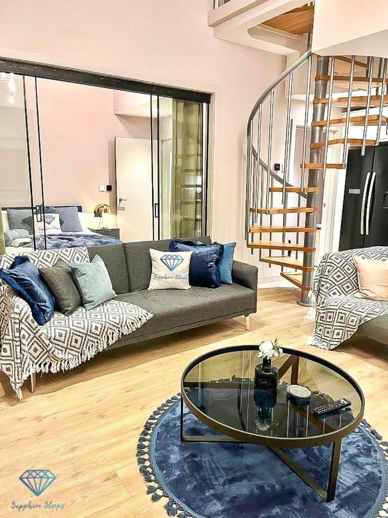 M1 City Centre 3 Bed 3 Bath Luxe Penthouse Manchester Zewnętrze zdjęcie