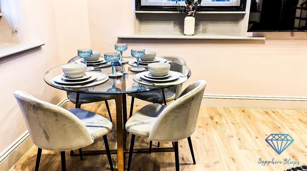 M1 City Centre 3 Bed 3 Bath Luxe Penthouse Manchester Zewnętrze zdjęcie