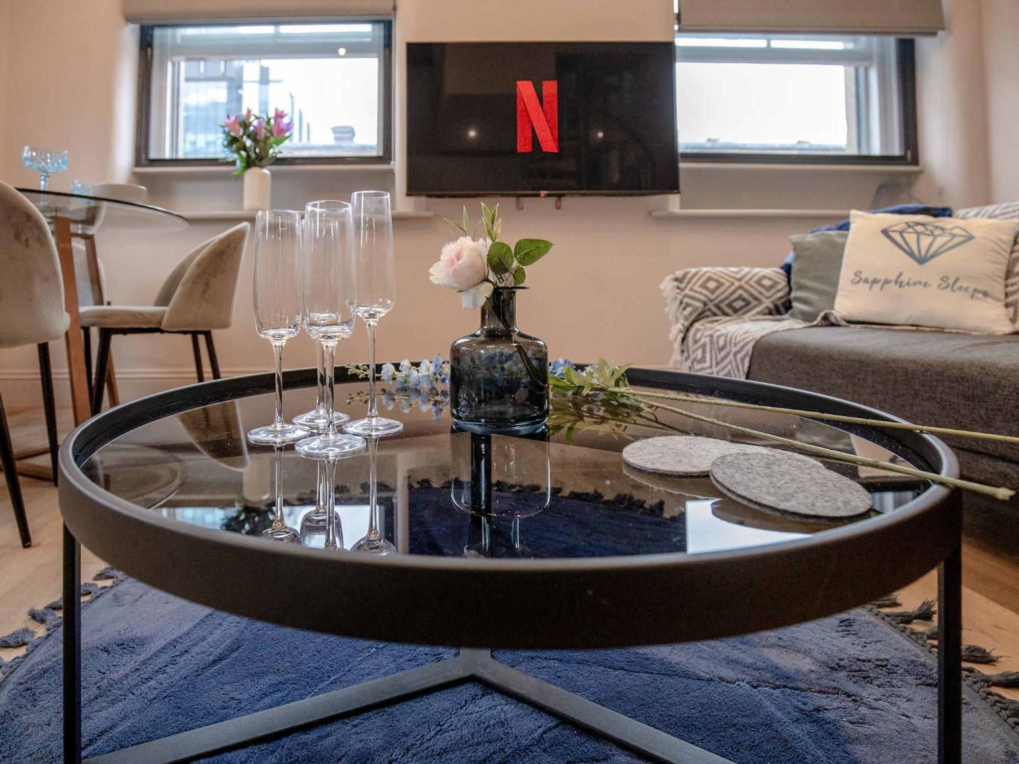 M1 City Centre 3 Bed 3 Bath Luxe Penthouse Manchester Zewnętrze zdjęcie